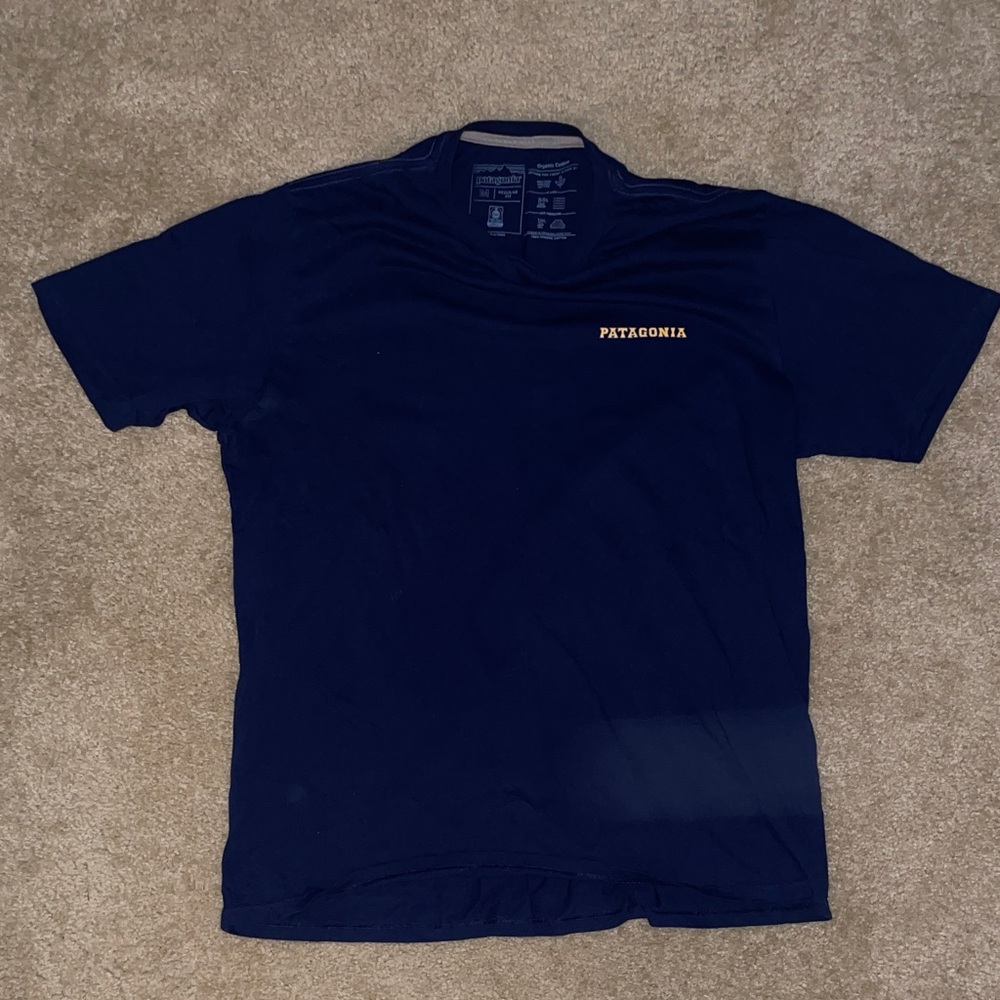 Patagonia Men's Dark Blue Tee